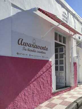 Entrada de la tienda Awaravento